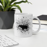 Banksy Wet Dog Splatter 2007 Street Art Mug