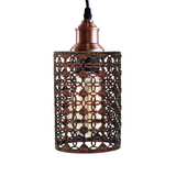 Modern Metal Cage Ceiling Lamp Shade Pendant Light with 95cm Adjustable Cable~1308