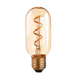 4W E27 Vintage Filament Style LED light Bulb T45 Tube ~1046