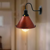 E27 Industrial Metal Wall Light Fitting Vintage Cone shape Wall Sconce~3388