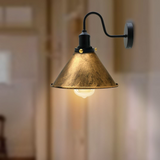 E27 Industrial Metal Wall Light Fitting Vintage Cone shape Wall Sconce~3388