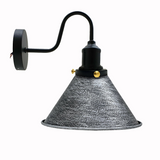 E27 Industrial Metal Wall Light Fitting Vintage Cone shape Wall Sconce~3388