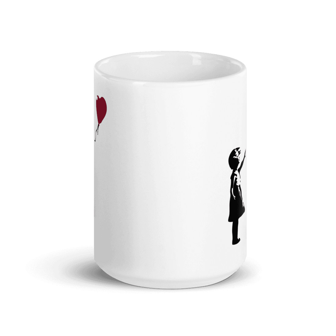 Banksy The Girl with a Red Balloon Artwork Mug