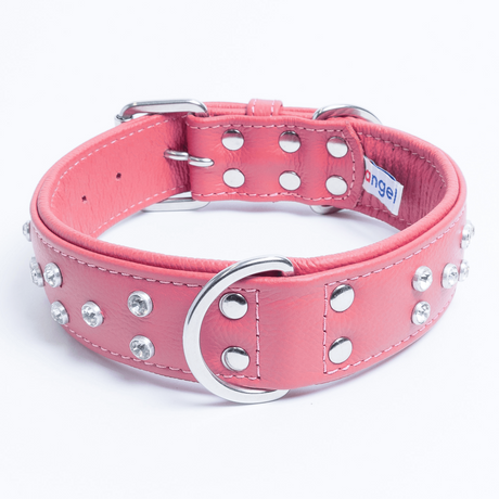 Athens Dog Collar ( Pink | Purple )