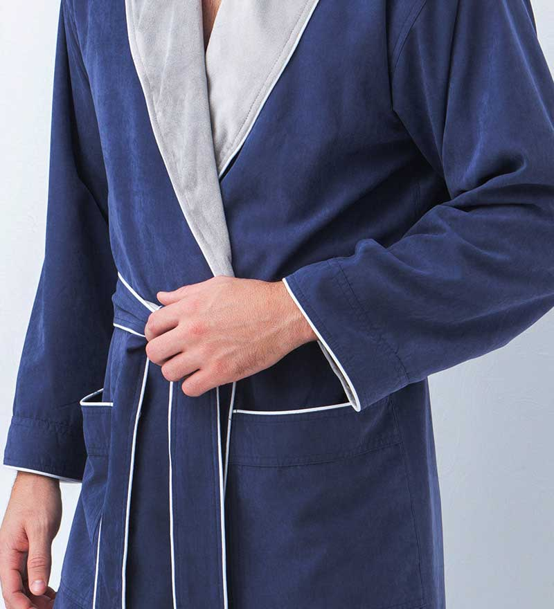 Men's Luxury Microfiber Spa Robe