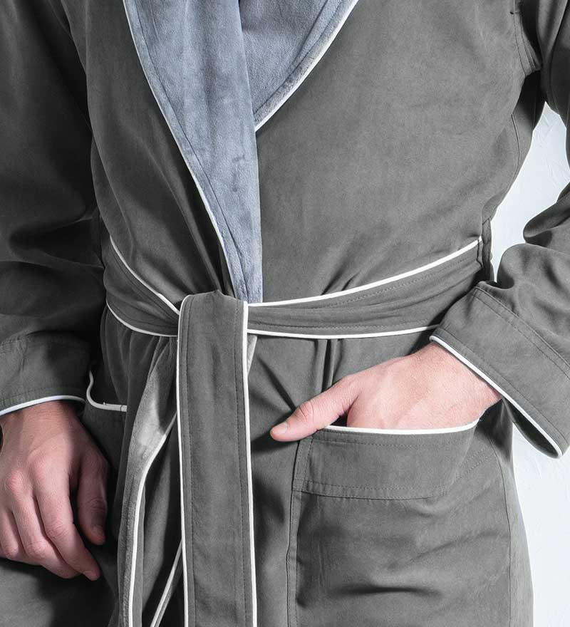 Men's Luxury Microfiber Spa Robe