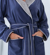 Women's Plush Microfiber Spa Robe