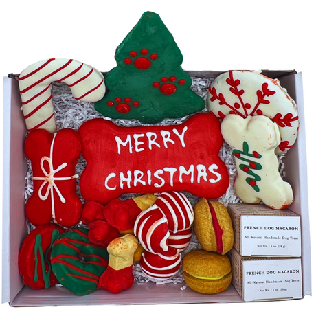 Christmas Dog Treats Gift Box