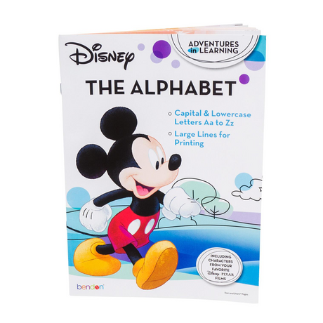 Disney Adventures in Learning Workbooks - Alphabet, Addition, and Subtraction