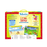 Skillmatics Educational Game : I Can Draw | Gifts & Preschool Learning for Kids Ages 3 to 6 | Reusable Activity Mats with 2 Dry Erase Markers