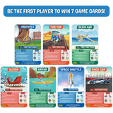 Skillmatics Card Game: Guess in 10 Things That Go! Gifts for 6 Years Old and Up, Quick Game of Smart Questions, For Travel & Family Game Night