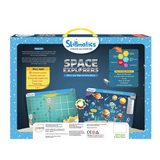 Space Explorers - Innovative Activities Like Learn About Gravity To Designing Your Own Space Ship - Write and Wipe Educational Activity Game For Kids