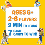 Skillmatics Card Game: Guess in 10 Inspiring Professions, Gifts for 6 Year Old and Up, Game of Smart Questions, Outdoors, Travel & Family Game Night