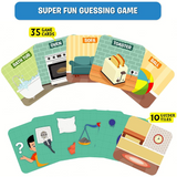 Skillmatics Card Game : Guess in 10 Junior Inside My House | Gifts, Super Fun & Educational for Kids Ages 3-6