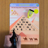 Mind Challenge - Test Your Mind And Keep You Engaged For Hours - Write and Wipe Activity Game For Kids