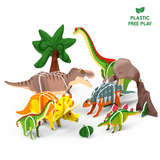 Skillmatics STEM Building Toy : My World Land of Dinosaurs | Gifts for Kids Ages 3-7 | Fun Learning & Educational Playset for Preschool Kids