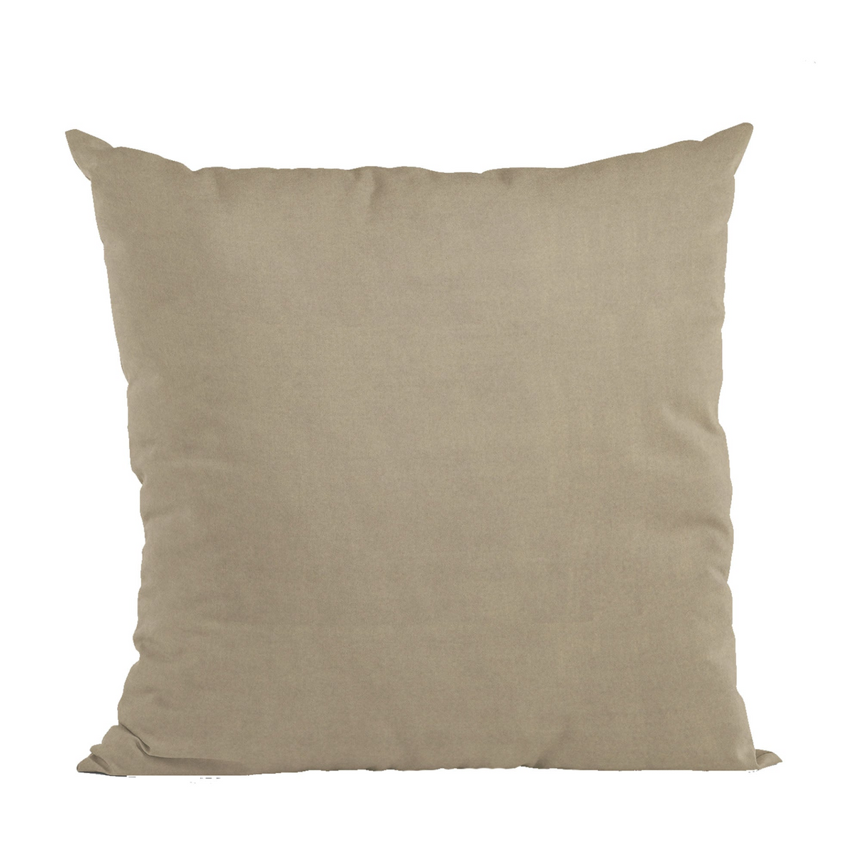 Plutus Brown Solid Shiny Velvet Luxury Throw Pillow