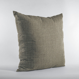 Plutus Hemp Wall Textured Solid, With Open Weave. Luxury Throw Pillow