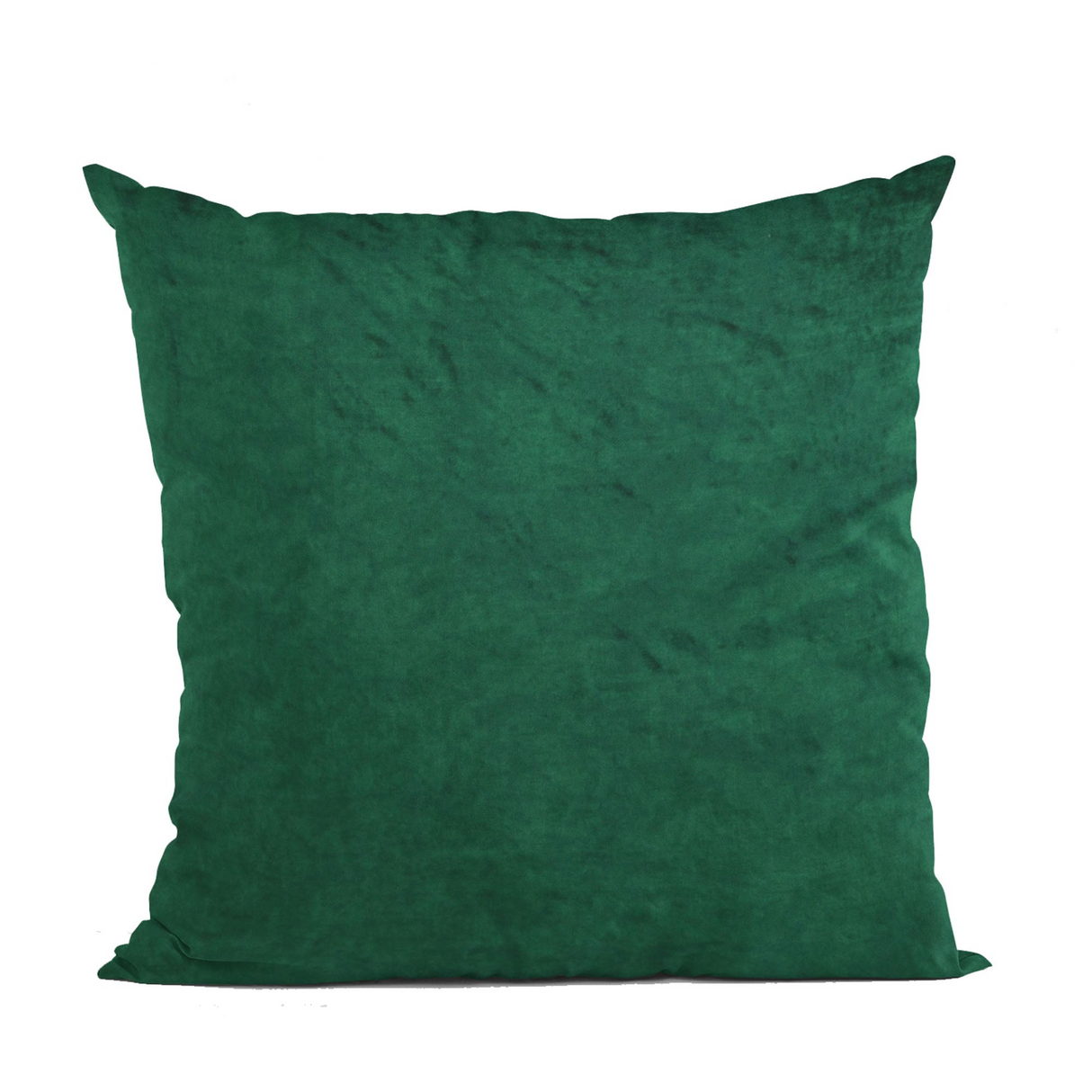 Plutus Emerald Lux Velvet Shiny Velvet Luxury Throw Pillow