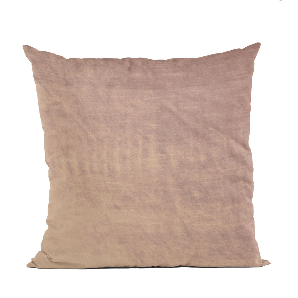 Plutus Blush Lux Velvet Shiny Velvet Luxury Throw Pillow