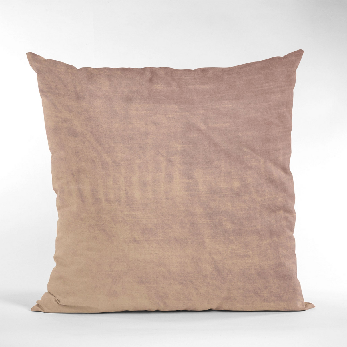 Plutus Blush Lux Velvet Shiny Velvet Luxury Throw Pillow