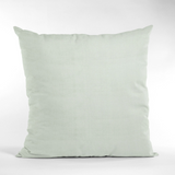 Plutus Baby Blue Solid Shiny Velvet Luxury Throw Pillow