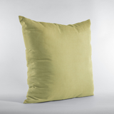 Plutus Yellow Solid Shiny Velvet Luxury Throw Pillow