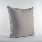 Plutus Dark Brown Solid Shiny Velvet Luxury Throw Pillow