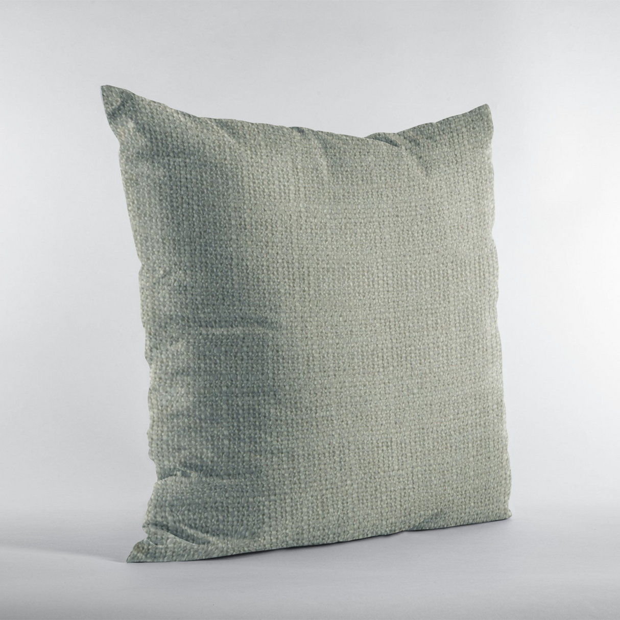 Plutus Flint Wall Textured Solid, With Open Weave. Luxury Throw Pillow