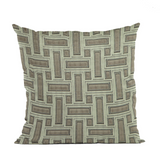 Plutus Truffle Stony Cut Velvet, Some Sparkle To It Luxury Throw Pillow