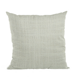 Plutus White Wall Textured Solid, With Open Weave. Luxury Throw Pillow