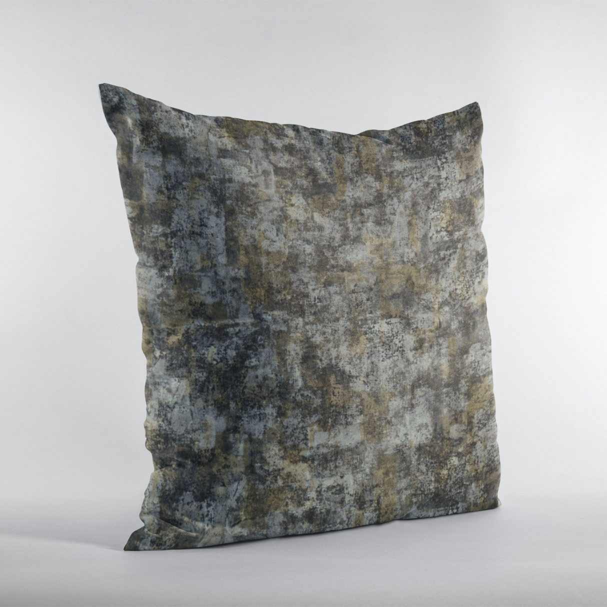 Plutus Twilight Hidden Island Velvet With Foil Printing On Top Luxury Throw Pillow