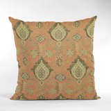 Plutus Terracotta Romero Woven Luxury Throw Pillow