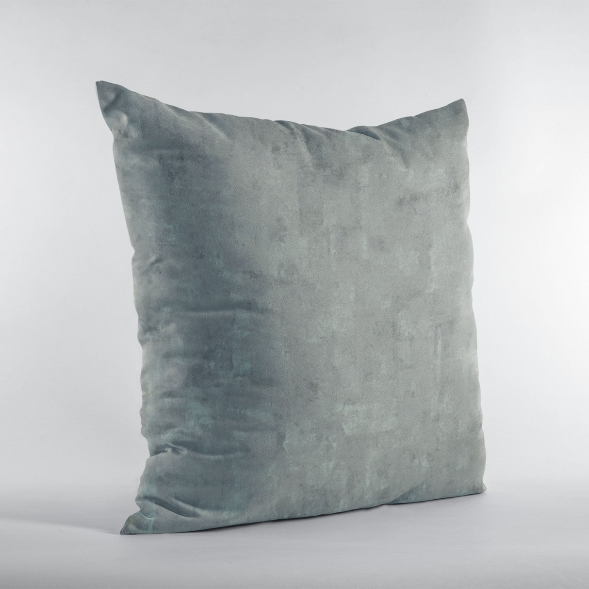 Plutus Gunmetal Hidden Island Velvet With Foil Printing On Top Luxury Throw Pillow