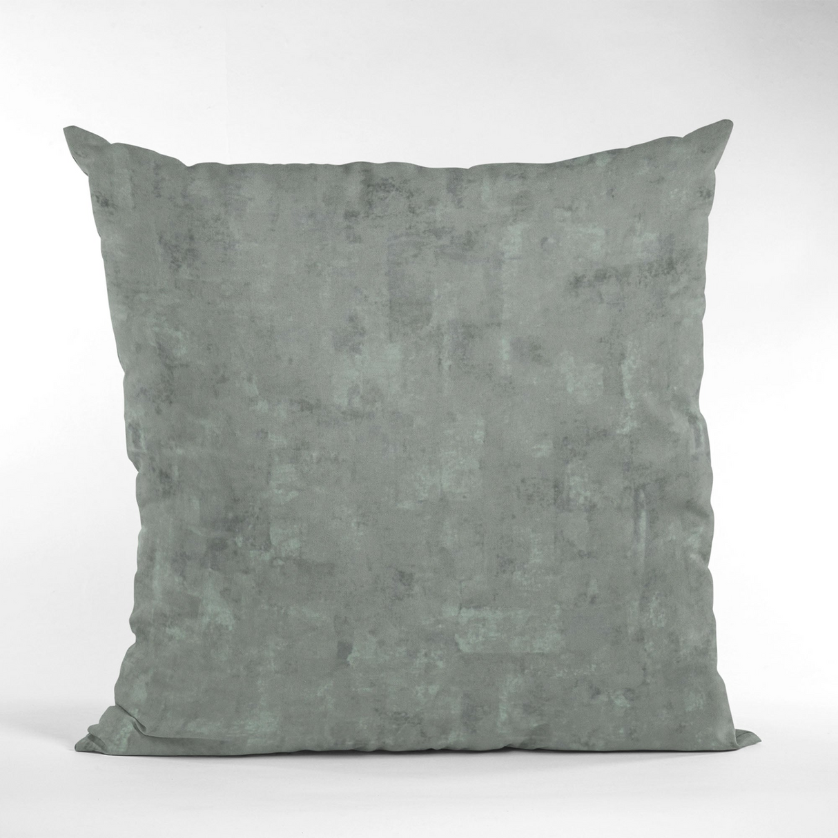 Plutus Gunmetal Hidden Island Velvet With Foil Printing On Top Luxury Throw Pillow