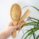 Bamboo Hair Brush Set