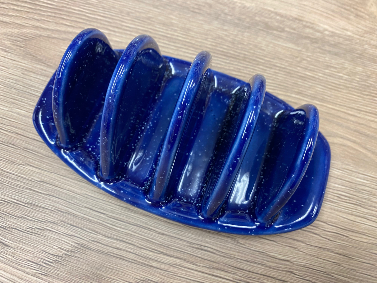 Toast Rack Night Sky Blue Glaze