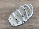 Toast Rack Speckled Blue Glaze