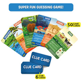 Skillmatics Card Game : Guess in 10 Animal Kingdom | Gifts for 6+ Years | Quick Game of Smart Questions | Super Fun for Travel & Family Game Night