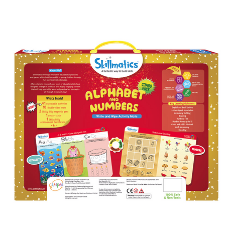 Alphabet And Numbers - Learning Milestone for Pre-Schoolers