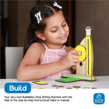 Buildables Shoe Shining Machine - Kids Learn Scientific Principles of Buffing With This DIY Kit