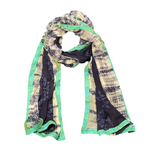 One of a Kind Pure Silk Chiffon Scarves - Limited edition