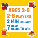 Skillmatics Card Game : Guess in 10 Junior Food We Eat! | Gifts, Super Fun & Educational for Kids Ages 3-6