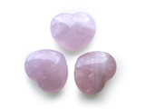 Valentines Gift Rose Quartz Decorative Hearts - sold per piece