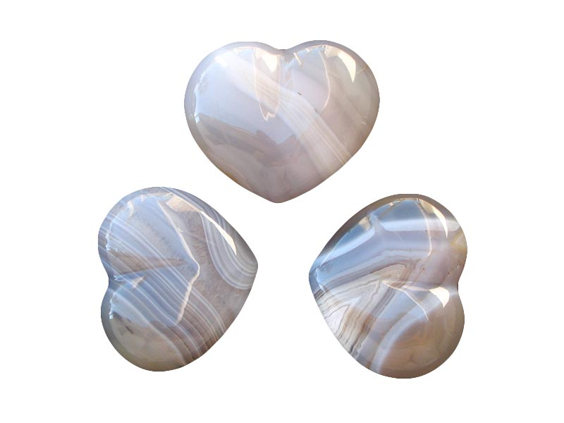 Valentines Gift Agate Decorative Heart- sold per piece