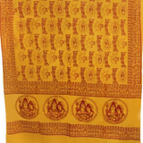 Hindu Meditation & Yoga  Prayer Shawl - Shiva, Parvati, and Ganesh