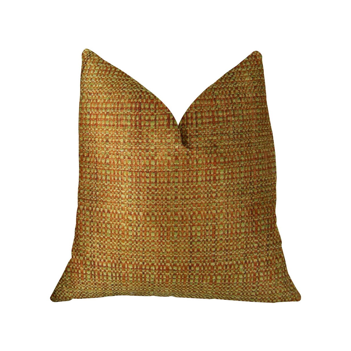 Melbourne Orange and Mint Handmade Luxury Pillow