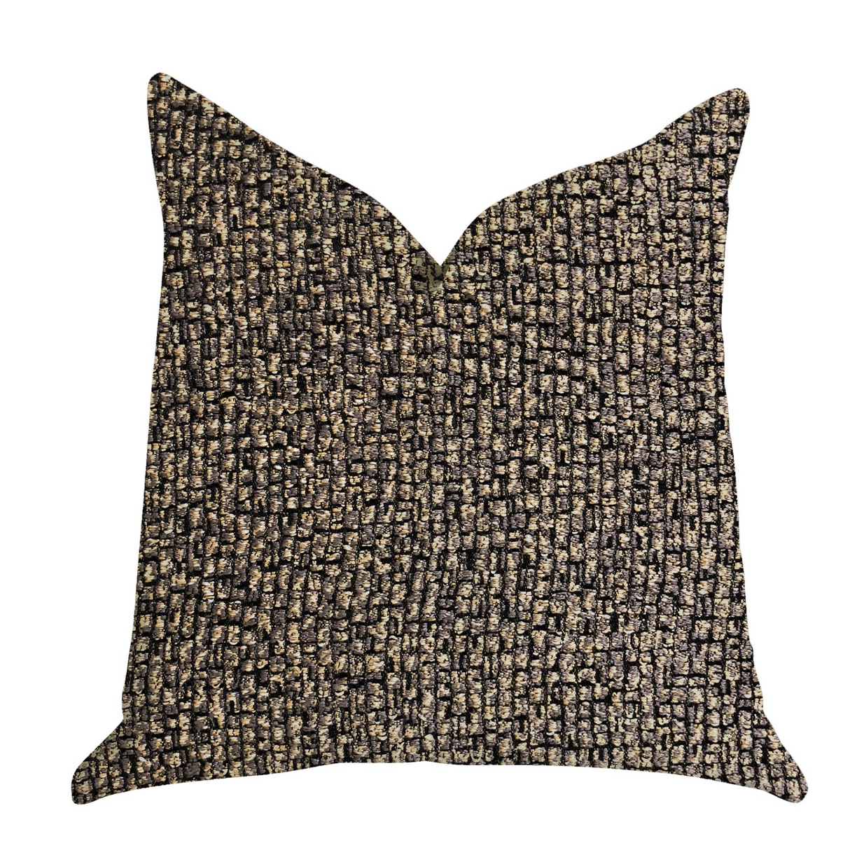 Chameleon Bronze and Gold Tone Luxury Throw Pillow