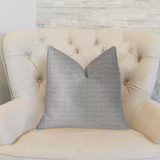 Cascade Beige Luxury Throw Pillow