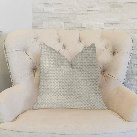 Sanctuary White Luxury Throw Pillow